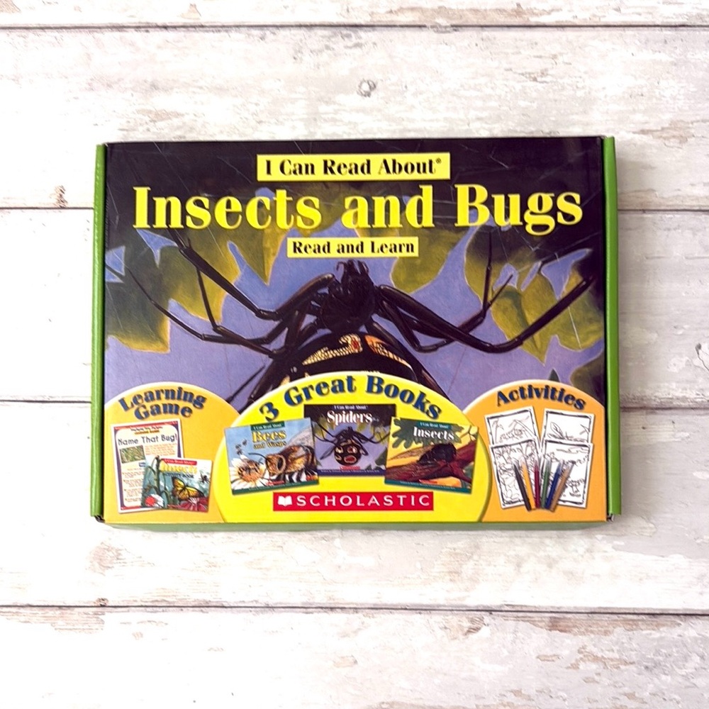 Insects and Bugs Learning Read & Learn Educational Homeschool Unit Game Set NEW